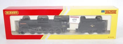 Lot 435 - Hornby Railroad R3155 BR black class 9F loco...
