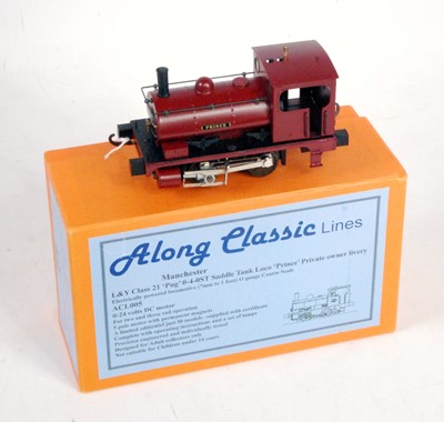 Lot 278 - "Along Classic Lines" L & Y class 21 "Pug" 0-4-...