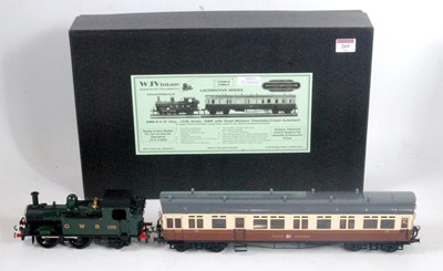 Lot 269 - WJ Vintage GWR 0-4-2 tank loco 1420 green "GWR"...