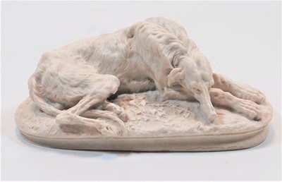 Lot 200 - After Paul Gayrard - a parian style recumbent...