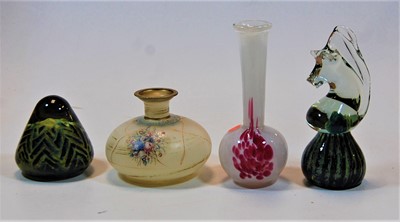 Lot 219 - A Mdina glass paperweight in the form of a...