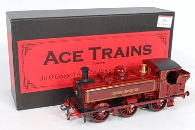 Lot 241 - ACE trains E/21 0-6-0 London Transport red...
