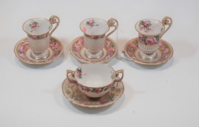 Lot 239 - A Victorian Copelands Spode part tea service,...
