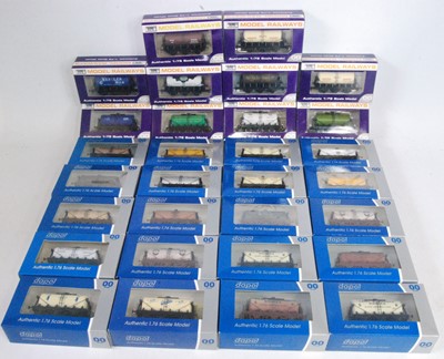Lot 467 - 30 Dapol six wheel milk tank wagons, some...