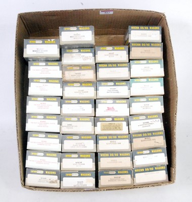 Lot 457 - Selection of 34 Wrenn wagons including limited...