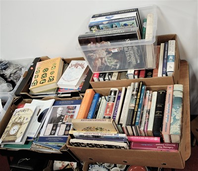 Lot 511 - Five boxes of miscellaneous antiques reference...