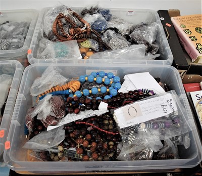 Lot 512 - A large collection of costume jewellery mainly...