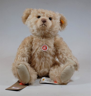 Lot 540 - A Steiff blond mohair teddy-bear, with...