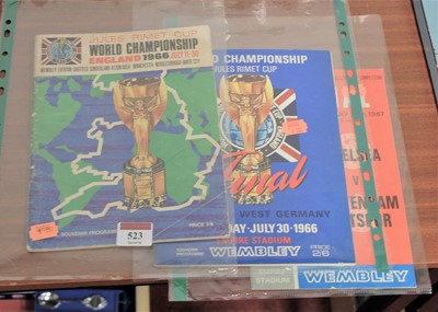 Lot 523 - A Jules Rimet world championship 1966 official...