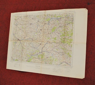 Lot 547 - A collection of maps, to include Folkestone -...