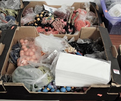 Lot 528 - Three boxes of miscellaneous modern costume...