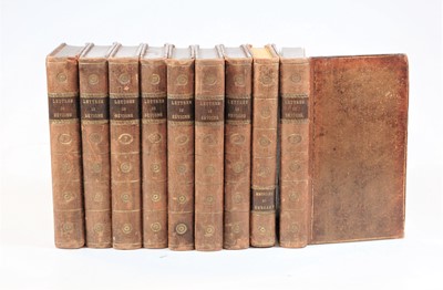 Lot 550 - Lettres de Sevigne, 1780, French text, nine...