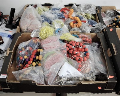 Lot 529 - Two large boxes of miscellaneous costume...