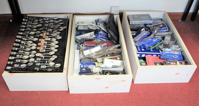 Lot 531 - A large collection of mainly silver plated...