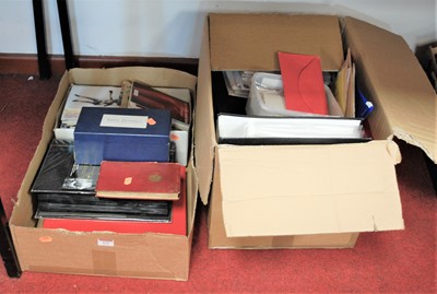 Lot 532 - Two boxes of miscellaneous items to include...
