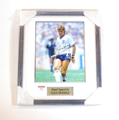Lot 591 - A colour photograph of Glen Hoddell in England...