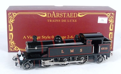 Lot 286 - Darstaed 2-6-2 tank loco LMS black 6939, with...