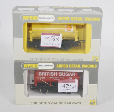 Lot 479 - Two Wrenn Railways wagons limited edition...