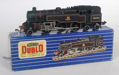 Lot 914 - Hornby Dublo EDL18 tank loco, BR 80054 (E-BE)...