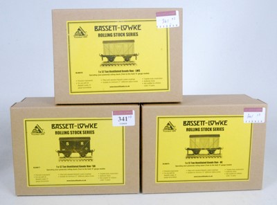 Lot 341 - Three "modern" Bassett-Lowke ventilated goods...