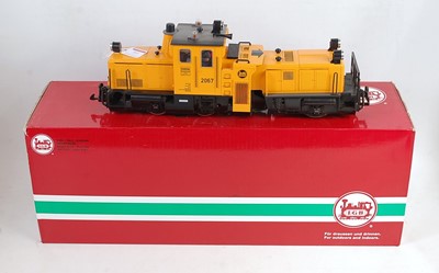 Lot 368 - LGB loco ref 20670, track cleaning, wagon...