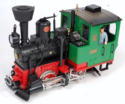 Lot 372 - LGB 0-4-0 steam outline loco, no. 2274,...