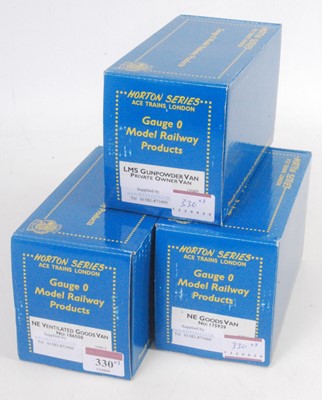Lot 330 - Three ACE/Horton goods vans:- NE ventilated NE...