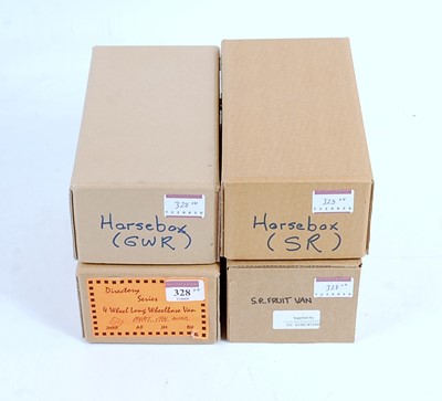 Lot 328 - Four Bernard Ridgley wagons:- SR Fruit, GW...