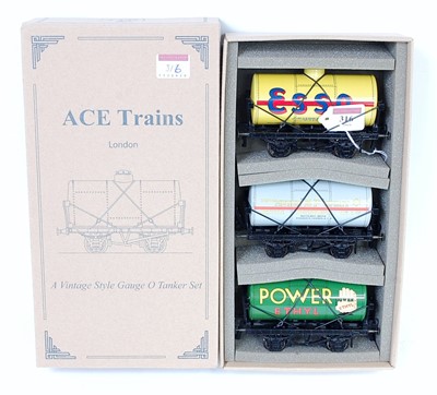 Lot 316 - ACE Trains set 7 of G1 three petrol tank...