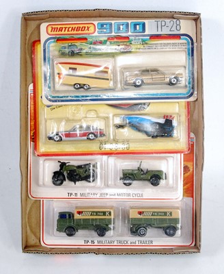 Lot 2326 - A Matchbox twin pack carded gift set group to...