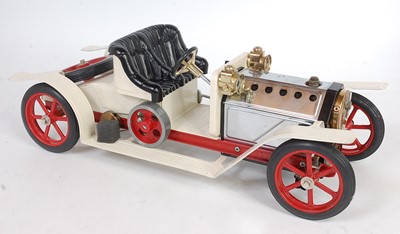 Lot 8 - A Mamod No. SA1 steam roadster, comprising of...