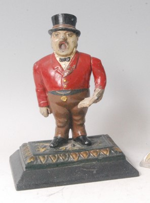 Lot 1313 - A late 19 th century cast iron mechanical...