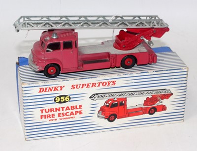 Lot 2018 - A Dinky Toys No. 956 turntable fire escape...