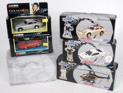 Lot 2695 - A collection of boxed Corgi James Bond 007...