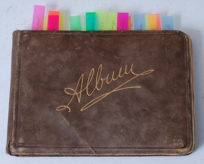 Lot 406 - An early 20th century autograph album
