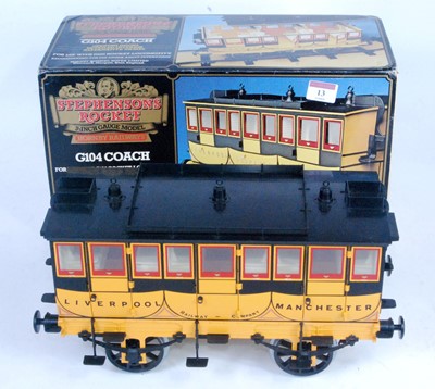 Lot 13 - A Hornby G104 coach for Rocket locomotive,...