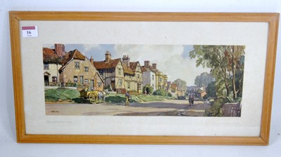 Lot 16 - An original framed and glazed railway carriage...