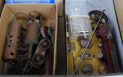 Lot 20 - One box containing a quantity of various steam...