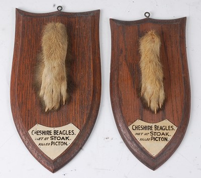 Lot 567 - * Two mid-20th century taxidermy Fox (Vulpes...