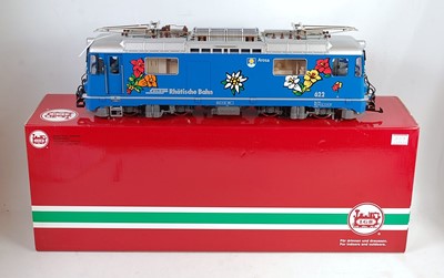 Lot 379 - A LGB ref. 27432 Bo-Bo overhead electric...