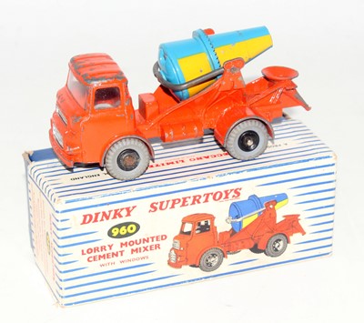 Lot 2049 - A Dinky Toys No. 960 lorry mounted cement...