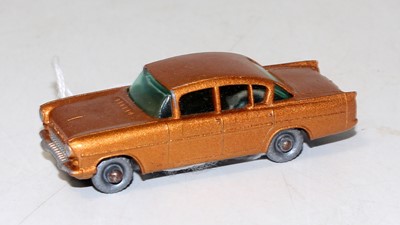 Lot 2368 - A Matchbox No.22 1958 Vauxhall Cresta...