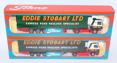 Lot 2873 - A Tekno 1/50 scale Eddie Stobart Limited road...