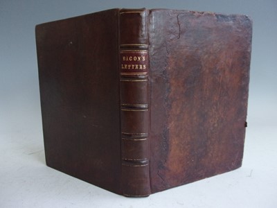 Lot 1003 - Bacon, F. Letters of Sir Francis Bacon…....