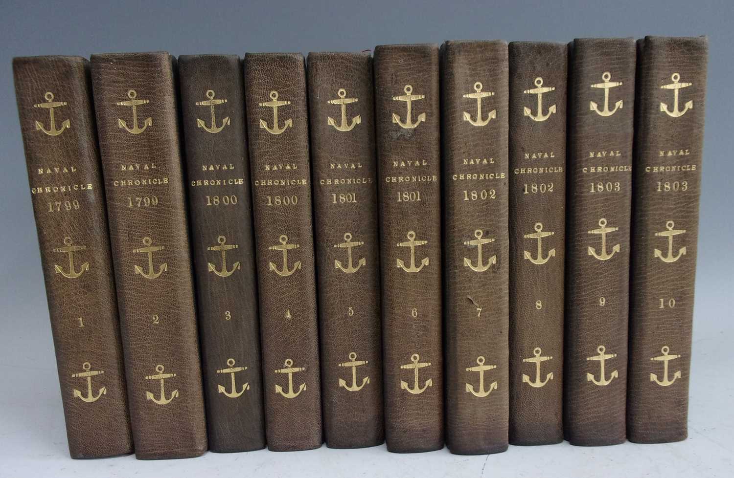 Lot 1004 - Clarke, J & M'Arthur, J. The Naval Chronicle...