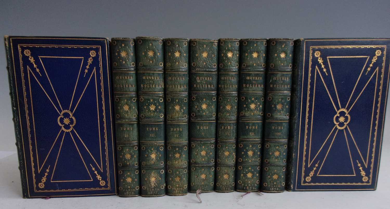 Lot 1005 - Les Oeuvres De Moliere. Alphonse Lemerre,...