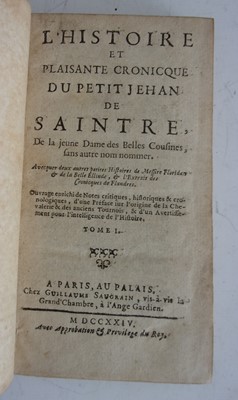 Lot 1007 - L’Histoire et Plaisante Chronique du Petit...