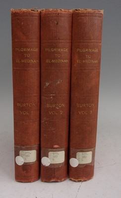 Lot 1015 - BURTON, Richard, F. Personal Narrative of a...