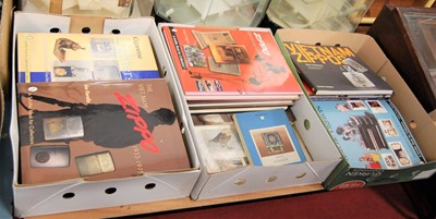 Lot 297 - Three boxes of various cigarette lighter books...