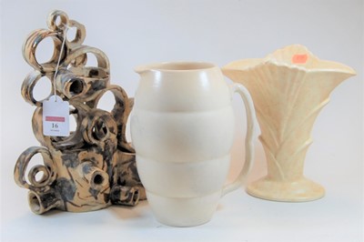 Lot 16 - An Arthur Wood flaring vase, height 21cm,...